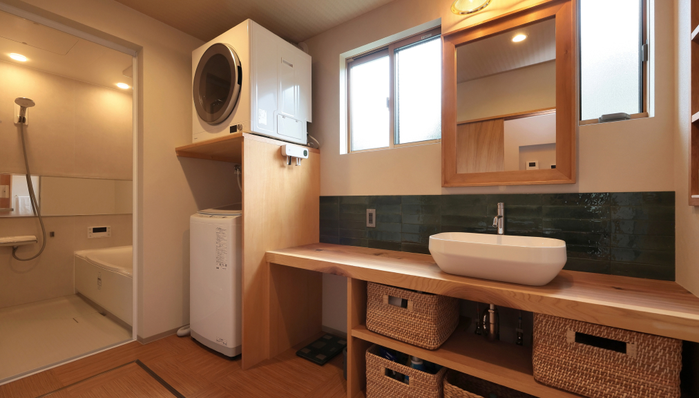 洗濯〜干す〜収納の流れを1カ所で