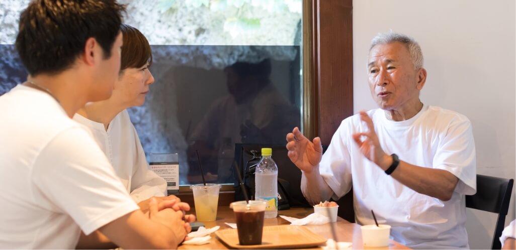 お客様との距離が近い