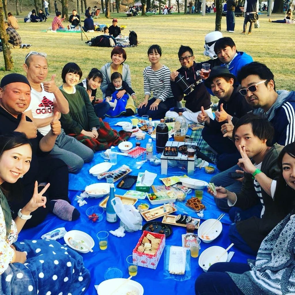 桜の名所　ばななビレッジ