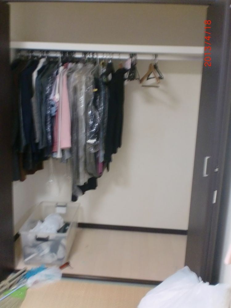 ６畳の洋間をウォークインクローゼットに　宇都宮市　５０万円～