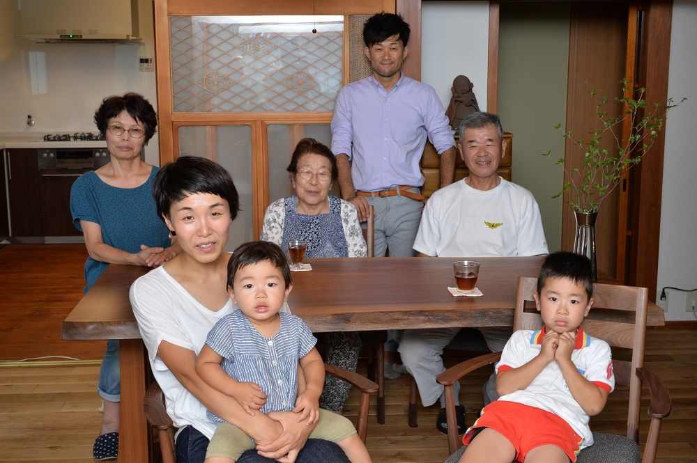 家族の笑顔が広がる　和洋折衷快適空間
