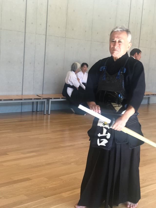 山口慶之助　77歳　喜寿剣士！