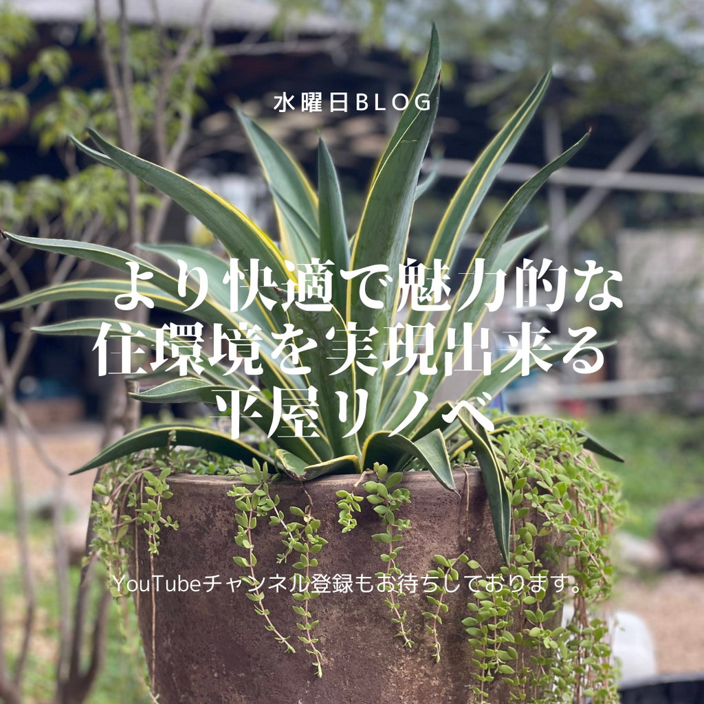 より快適で魅力的な住環境を実現出来る平屋リノベ