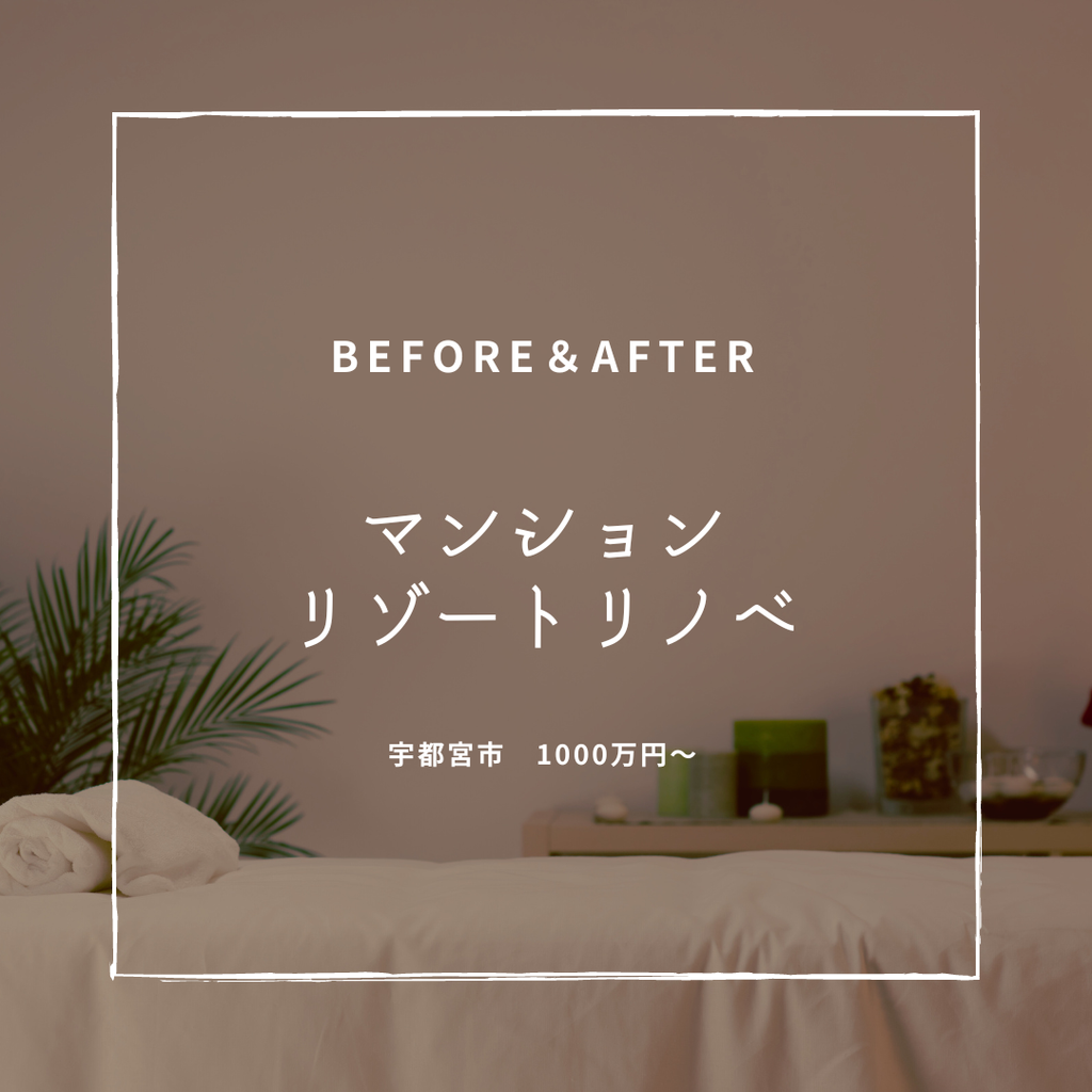 築15年　マンション　リゾートリノベ　鹿沼市　1000万～