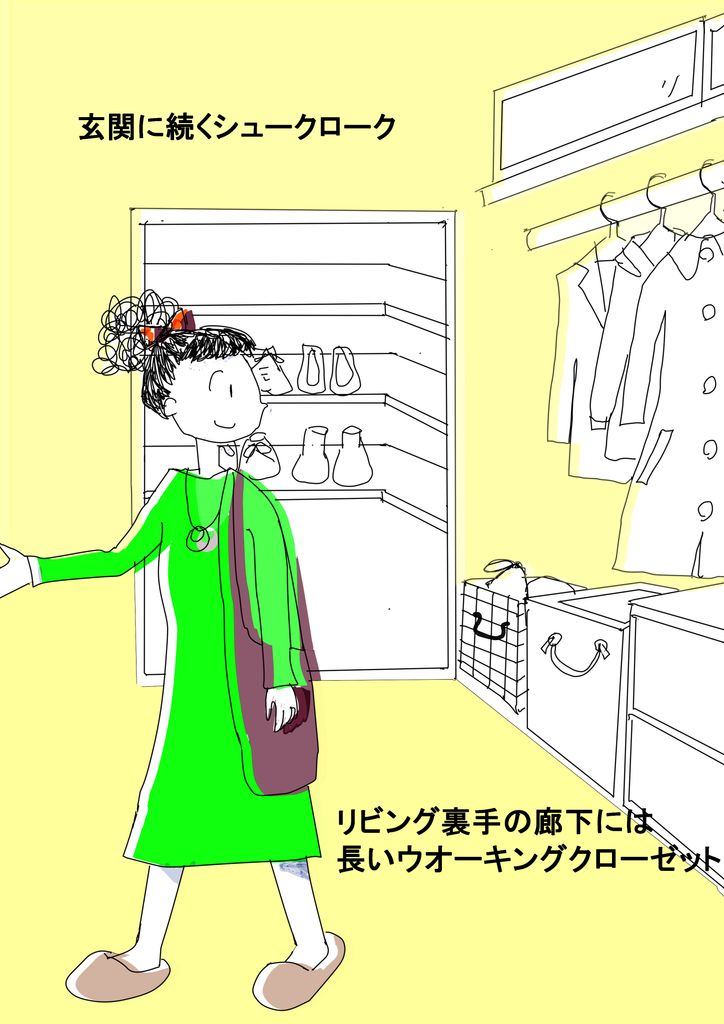 驚いたのはこの先の廊下