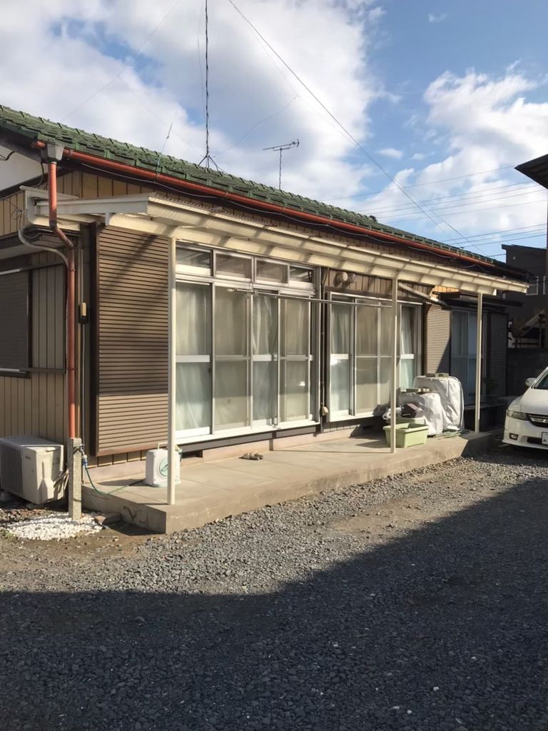 持ち家になった借家をリノベーション　宇都宮市　￥１０００万円～