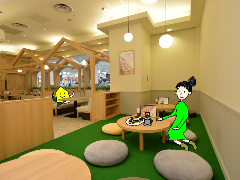 ベルモールさくらcafeのリニューアルOPEN